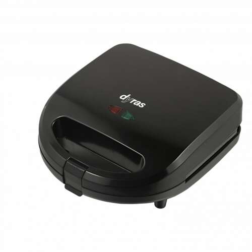 Dyras DSM-16B 3 az 1-ben szendvicssütő, fekete