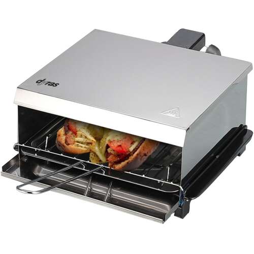 Dyras SM-106S Retro grill szendvicssütő, finom szendvics készítése
