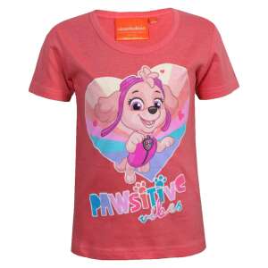 Детска тениска Nickelodeon Paw Patrol Skye Pawsitive Vibes за момичета, розова, 5-6 години - Бебе & Малко дете