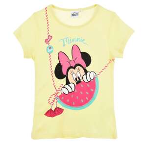 Tricou galben cu Minnie Mouse cu imprimeu de pepene galben pentru fete, marimea 5-6 ani - Bebeluși și copii mici