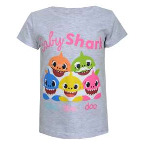 Nickelodeon Baby Shark T-Shirt mit kurzen Ärmeln für Mädchen, rosa, 18-24 Monate (92 cm), mit einem lustigen Druck der Baby Shark Familie - Babys & Toddler