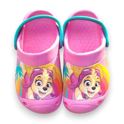 Różowe klapki Paw Patrol Skye dla dzieci