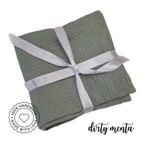 Pegazus Premium Duplagéz Pelenka, Dirty Menta szín - Textil pelenka