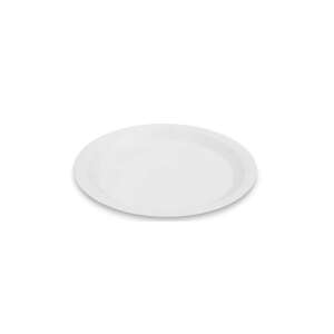 Papírtányér - 23 cm - 100 db - Fehér