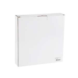 Bluering® A4 hőkötő borító, 20mm, 151-200 lapig, 50 db/doboz, fehér - Spirál hátlap