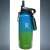 Hydro Flask 946 ml Edelstahl-Vakuum-Isolierflasche mit Strohhalmdeckel, Blau/Grün