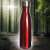 KARRY VESSEL 500ml stainless steel vacuum insulated water bottle, metal red, perfect for hiking, camping, and outdoor activities