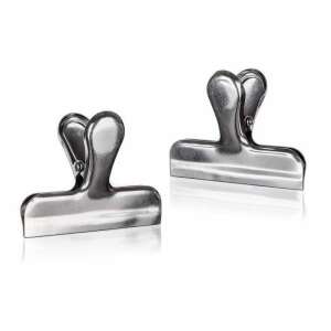 Banquet ACCASSA rozsdamentes acél zacskózáró csipesz, 2 darabos - Banquet