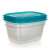 Banquet ételtároló dobozok, türkíz