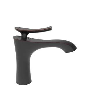 Momali csaptelep mosogatóhoz, sárgaréz test, horganynyél, kerámia patron, levegőztetővel, pultra vagy mosogatóra szerelhető, fekete szín, szerelőkészlet mellékelve és két rugalmas csatlakozó