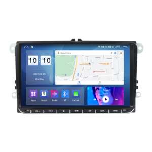 Navigációs VW 9 hüvelykes univerzális M200S, Android 12,2 GB RAM + 32 GB ROM, gazdagép, RCA kábel, mikrofon, IPC, CARPLAY