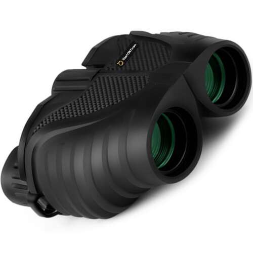 StartONTeam 10x25 HD Fernglas, schwarz, mit BAK4 Premium-Linse