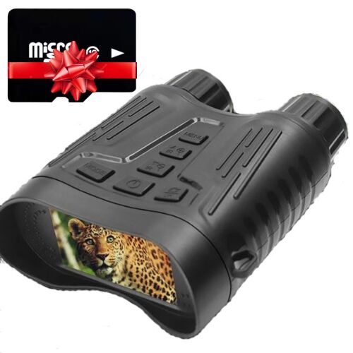 Professionelles digitales Jagdfernglas mit Nachtsicht, Infrarot, 4K, 36MP, x8 Digitalzoom, 3,2" HD-Display, Schwarz 146196315