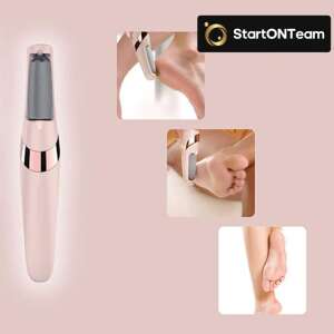Elektryczny usuwanie odcisków na stopach StartONTeam z lampką LED do precyzyjnego usuwania odcisków i martwego naskórka - Plik narożny