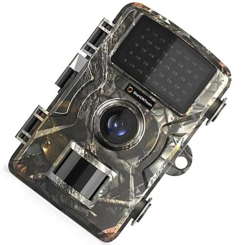 Game camera with 20m motion sensor, infrared, night vision, hunting, green camouflage