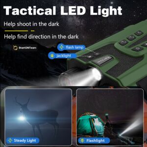 NightHunter digitale Nachtsicht Ferngläser mit LED-Licht für Jagd und Tierbeobachtung - Fernrohre