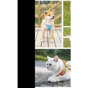 Macskahám pórázzal 120345365 - Kisállat hám