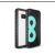 Galaxy S8/S8+/S9 Vízálló Ütésálló Tok - Fehér Hátlap