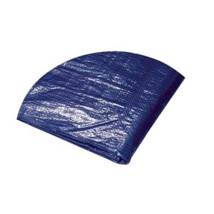 Kerek vízálló ponyva gyűrűkkel, átmérő 4,4 m, PE, 120 gsm