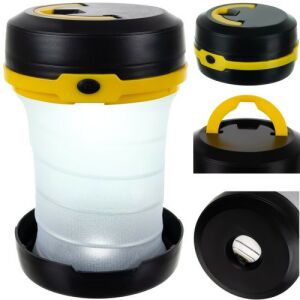 Collapsible 2-in-1 Tourist Lamp - Yellow 119520387 - Trizand