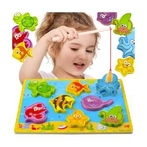 Kruzzel "Fischchen" Puzzle-Spiel, ein lustiges und lehrreiches Spielzeug für Kleinkinder und Vorschulkinder - Kruzzel