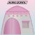 Kruzzel Play Tent with Lights - Flower #pink-white 95889345