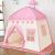 Kruzzel Play Tent with Lights - Flower #pink-white 95889345