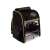 Purlov 23185 pet carrier backpack with transparent front panel, closed