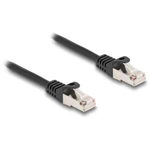 DELOCK RJ50 to RJ50 S/FTP Patch Cable, 0.5m, Black - Delock UTP Cable
