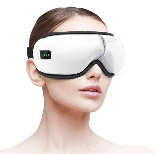 EyeCare relaxációs szemmasszírozó - Bluetooth csatlakozással / vibrációs masszázsszemüveg 71419555