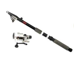 Profi Teleszkópos Horgászbot - 350 cm - Orsóval és Damillal