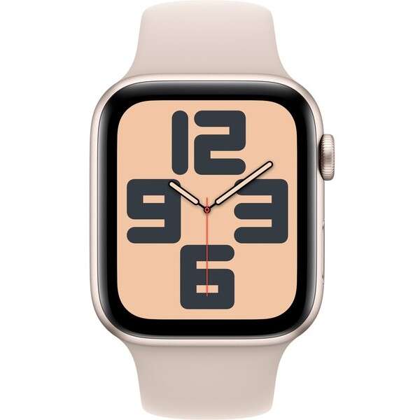 Apple watch se aluminium cellular 44mm polarstern (sportarmband p...