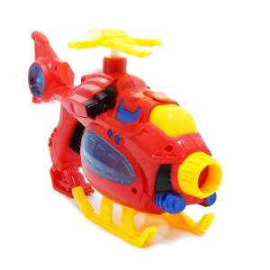 Buborékfújó helikopter – zenél és világít, piros színben / 3+ 71392748 Szabadtéri játékok és felszerelések