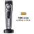 Braun BT7420 beard trimmer, silver, with charging stand, 100 minutes cordless runtime