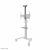 Neomounts AV1-825BL Mobile TV Cart with Height Adjustment and Shelf