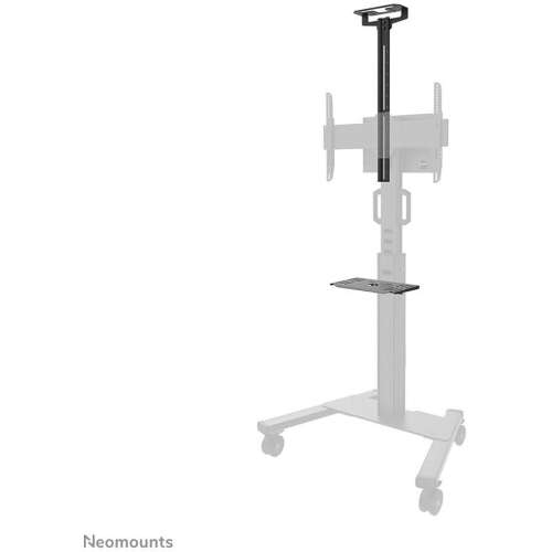 Neomounts AV1-825BL TV stand accessory, black steel, for mounting a TV