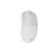 Natec Genesis Zircon 500 Wireless Gaming Mouse - White, side view