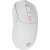 Natec Genesis Zircon 500 Wireless Gaming Mouse - White, angled view