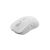 Angled view of Natec Genesis Zircon 500 White Wireless Gaming Mouse