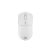 Top view of Natec Genesis Zircon 500 White Wireless Gaming Mouse