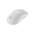 Angled view of Natec Genesis Zircon 500 White Wireless Gaming Mouse