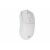 Angled view of Natec Genesis Zircon 500 White Wireless Gaming Mouse
