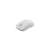 Natec Genesis Zircon 500 Wireless Gaming Mouse - White, angled view