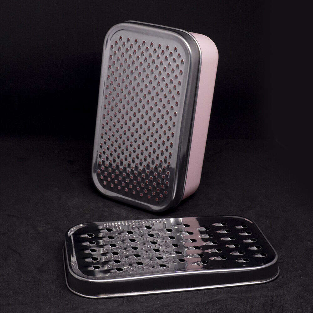 Praktikus Dobozos Sajtreszelő - Kétféle Reszelőfelülettel - 18x10x7cm