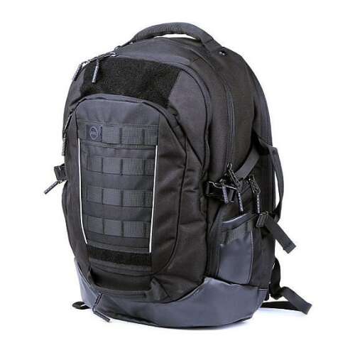 Plecak Dell 14 cali Rugged Escape, czarny, widok pod kątem