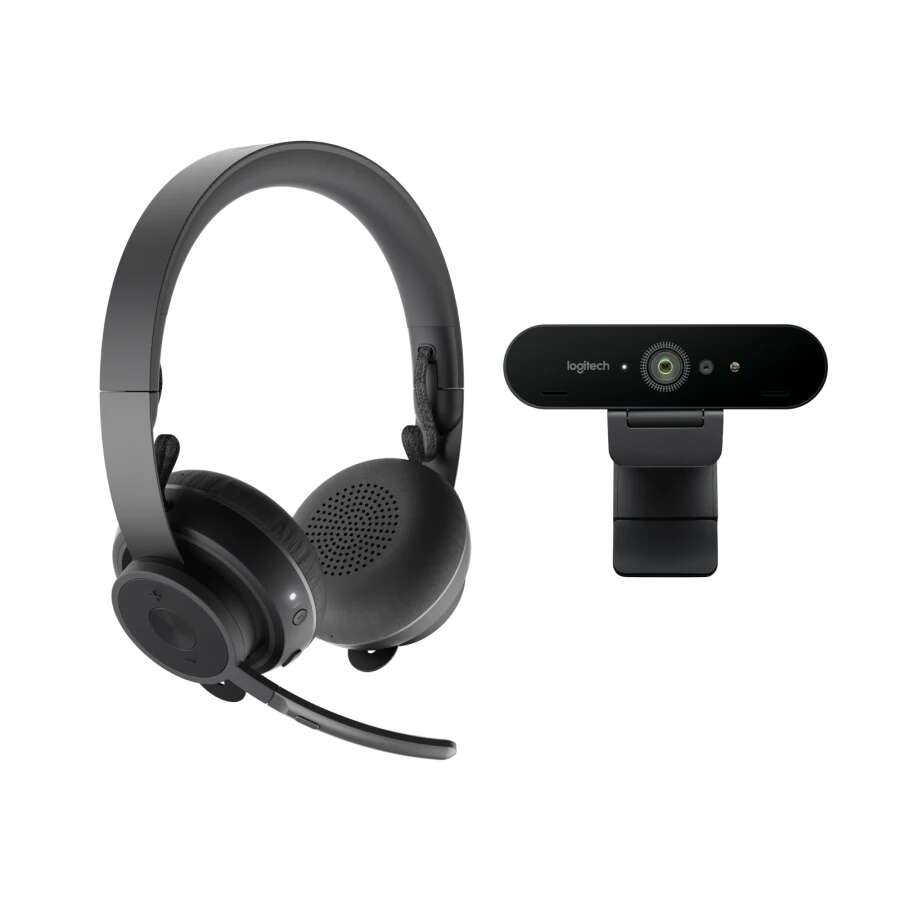 Logitech pro webkamera + headset (991-000345)