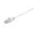 Goobay U/UTP CAT5e Patch kábel 0.25m - Fehér (68614) 95925470