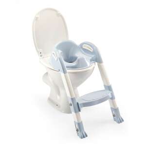 Reduktor do sedeska toaletowego ThermoBaby Kiddyloo ze stopniami, baby blue - Ogranicznik toalety