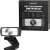 LogiLink Conference HD webkamera, 120 fokos széles látószög, kettős mikrofon, 1080p full HD, dobozban