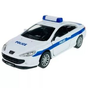 Welly model policijskog automobila Peugeot - Igračka